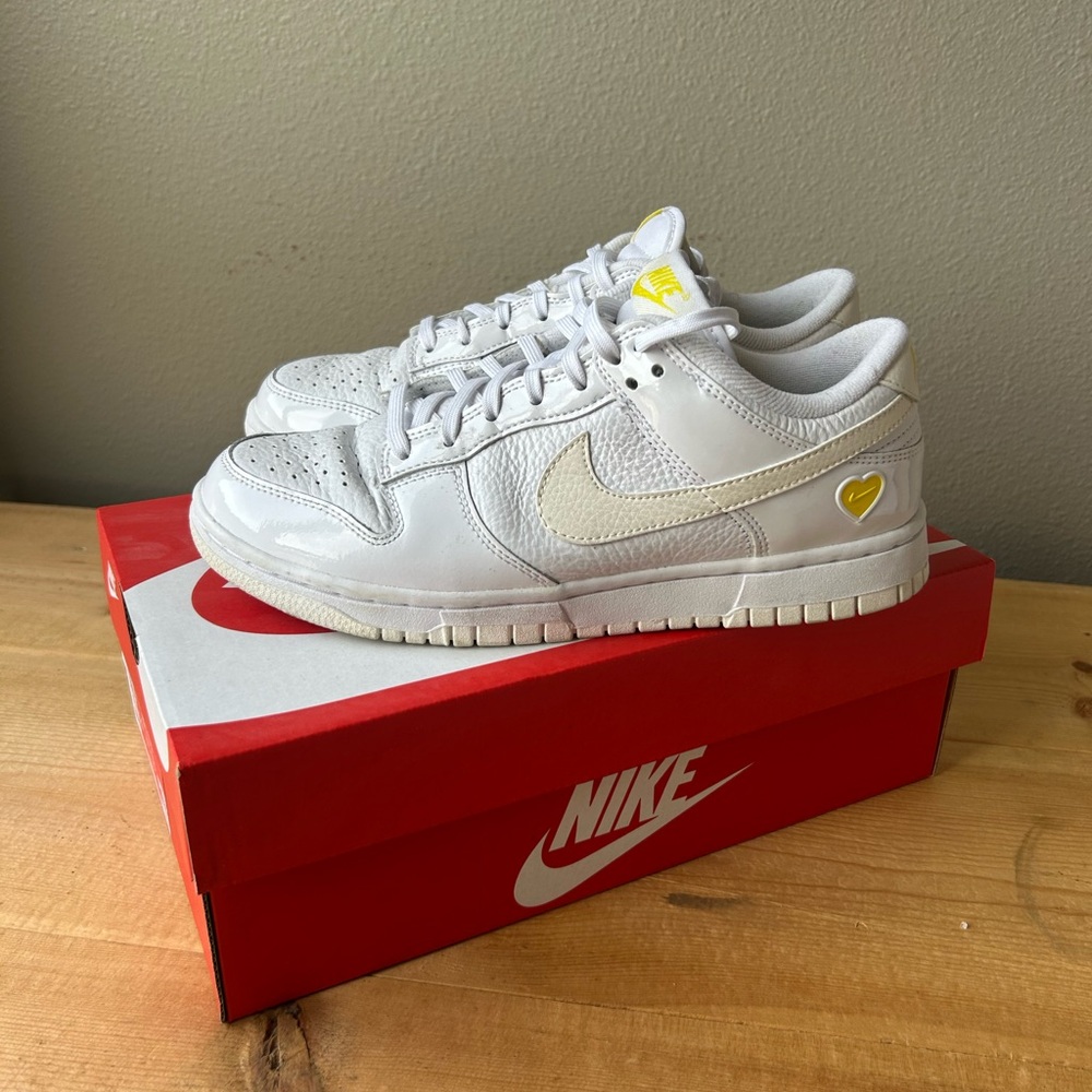 Nike Dunk Low Valentine’s Day Yellow Heart